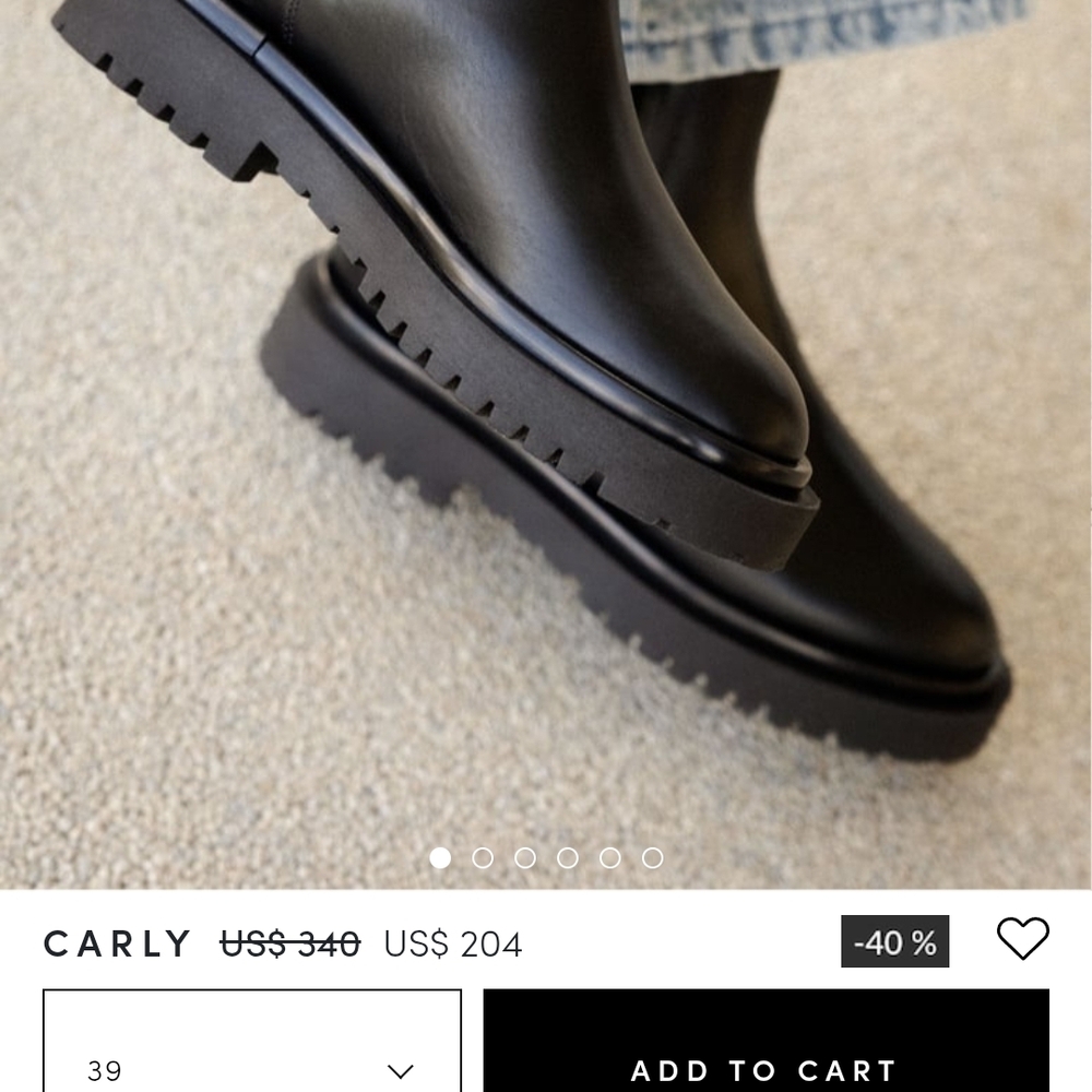 Carly Women's Black Ankle Booties